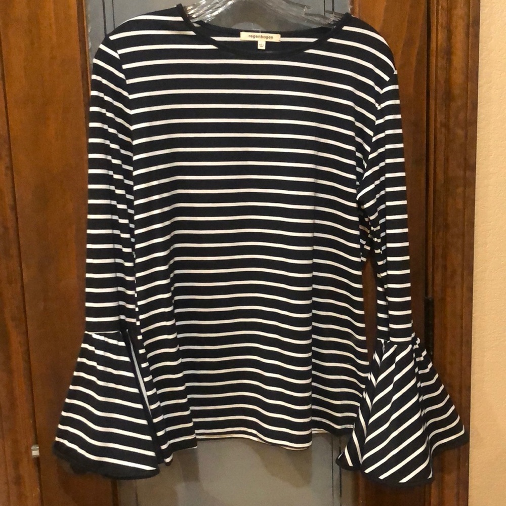 Black & White Boutique Top